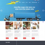 Thiết kế website vận chuyển: fastmove